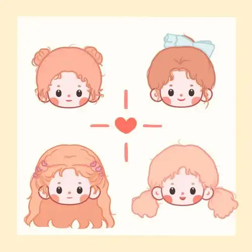 造型都好喜欢噢#宋雨琦  #gidle  #头像分享  #procreate绘画  #q版