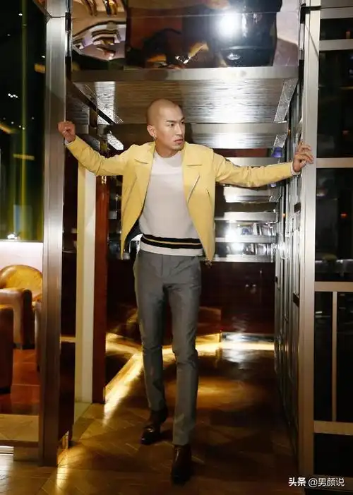 【黄立行身高】被称小黄立行,1米92大高个,光头硬汉风,这位90后帅哥太