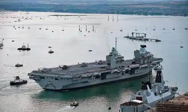 伊丽莎白女王号变潜水航母?每小时倒灌海水200升