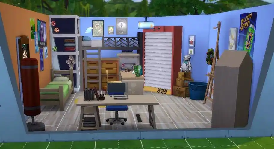 我在建家有儿女的房子更新刘星夏雨房间