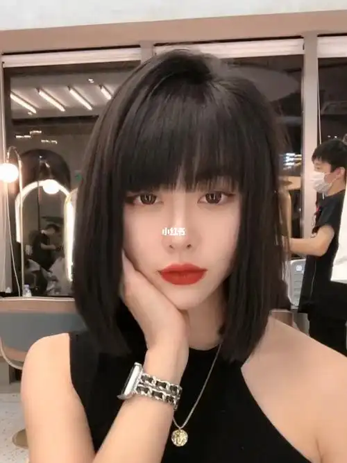 nt风短发适合圆脸方脸等脸型偏大的女生