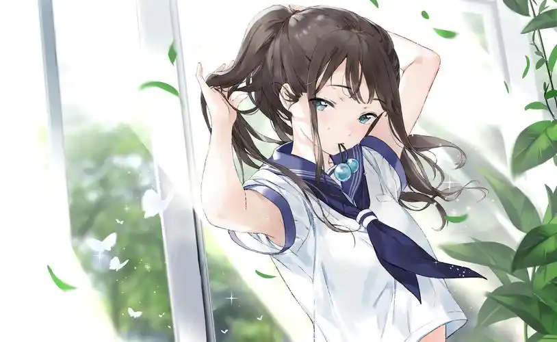 p站画师水手服美少女你喜欢吗日本画师まきあっと的作品