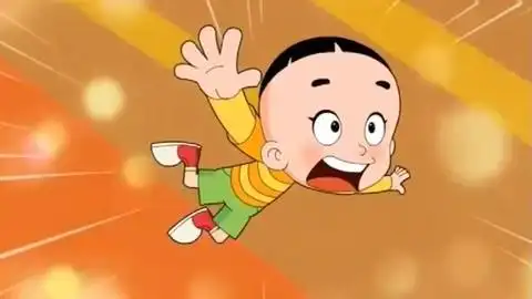 新大头儿子和小头爸爸:儿子不小心摔倒,这可怎么办,还笑呢