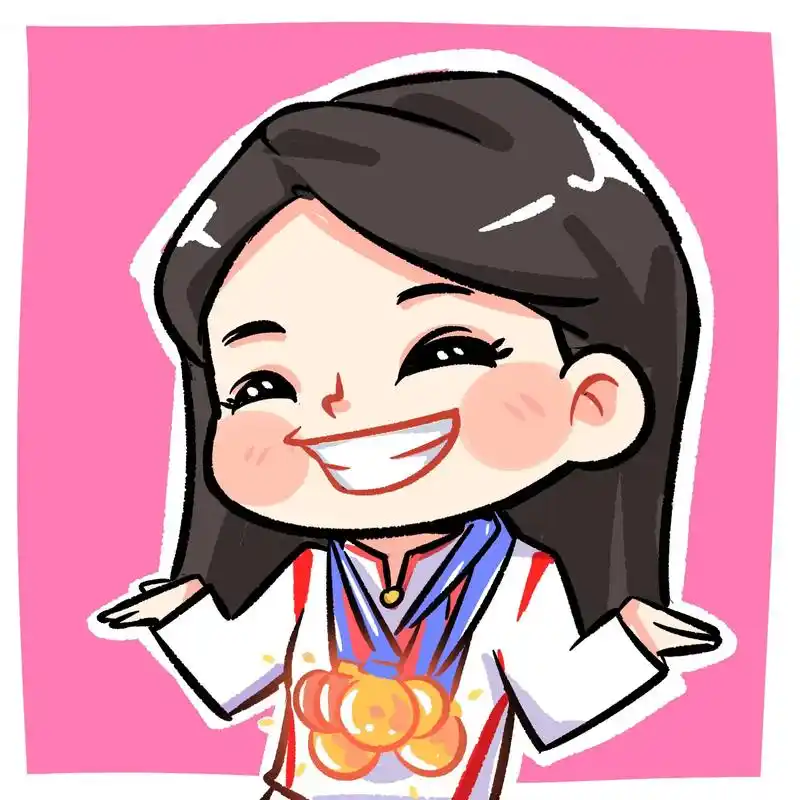 游泳冠军张雨霏 #张雨霏 手绘版张雨霏赢得女子200米蝶泳 - 抖音