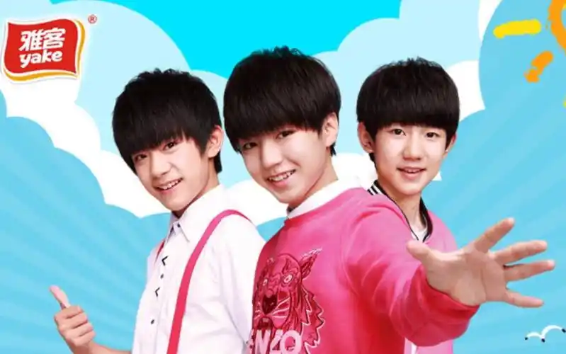 tfboys|雅客广告相关花絮|团代考古_哔哩哔哩_bilibili