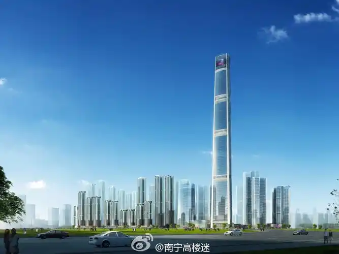 【300米】建设纪实—天誉东盟塔|346米|200米×4|75层|【在建16层】