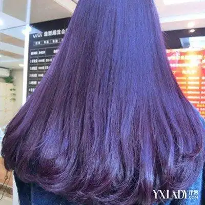 藏青色头发图片女孩头发有哪些生理特性