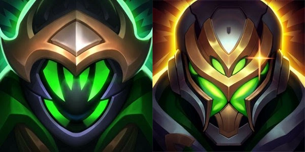 皮肤鉴赏至臻征服者贾克斯与原版对比