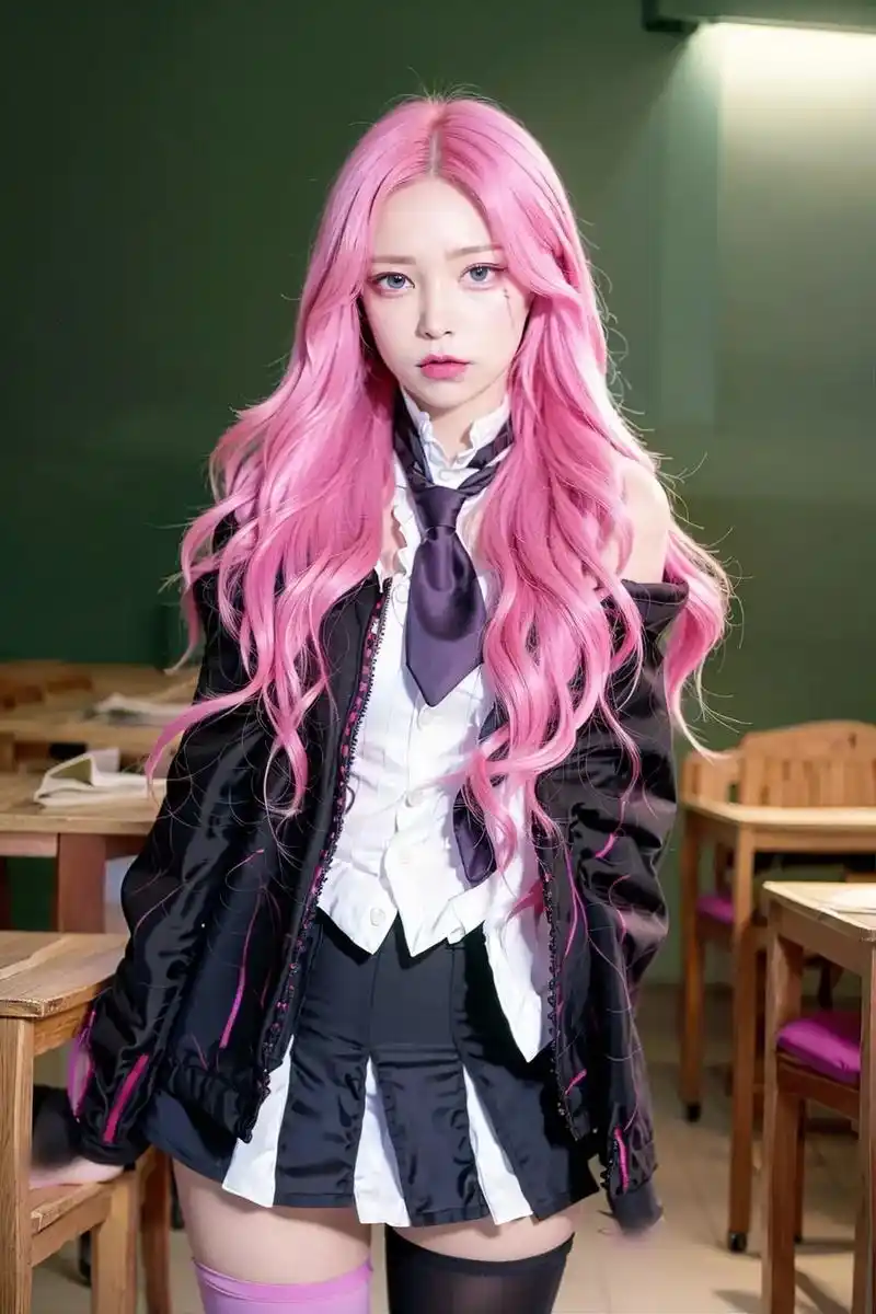 卡特琳娜,非常迷人!#不详之刃 #战斗学院 #cosplay - 抖音