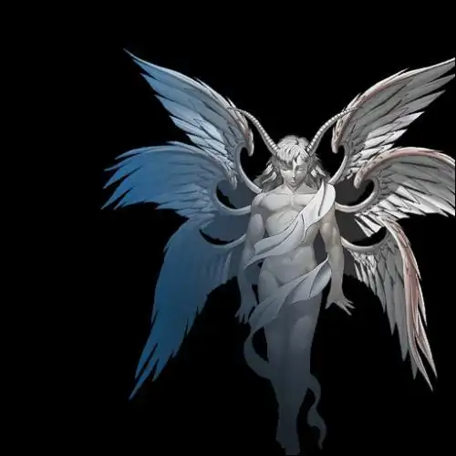 他是天使长,这样叫能区分他与其他六翼天使 至于其他的什么八翼天使