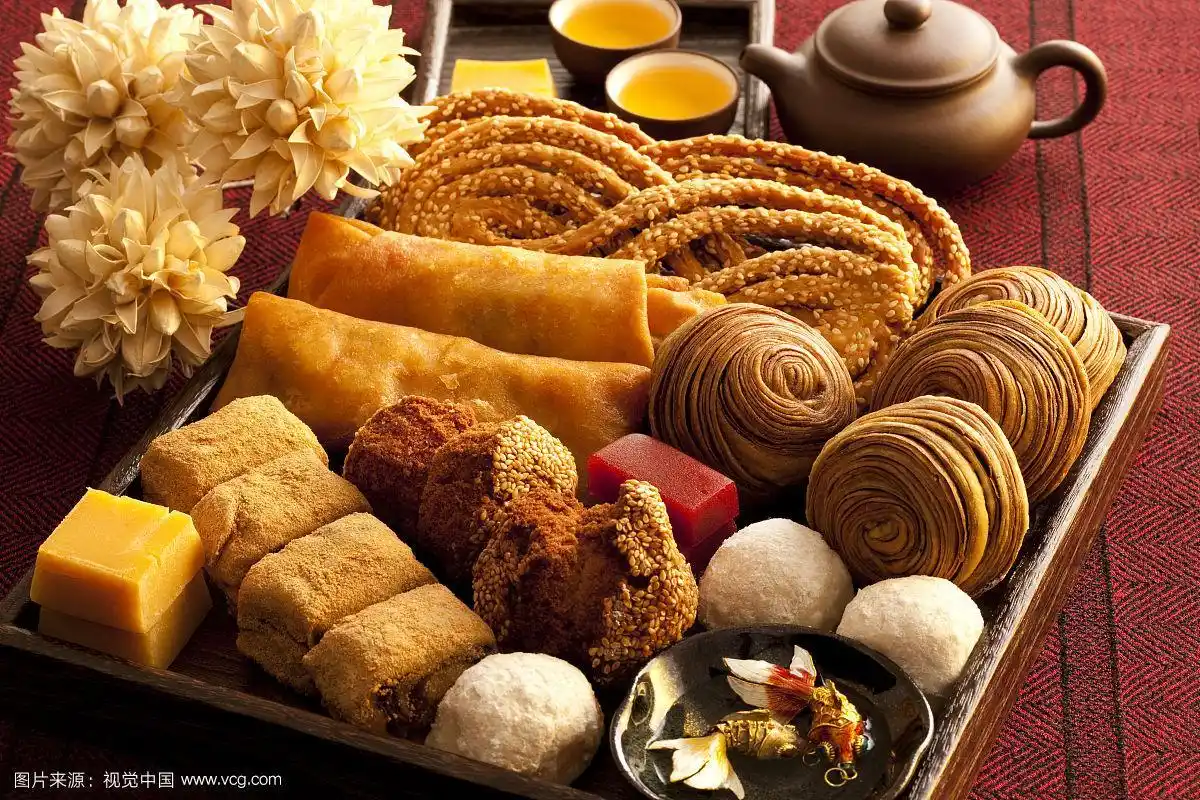 中国传统小吃荟萃