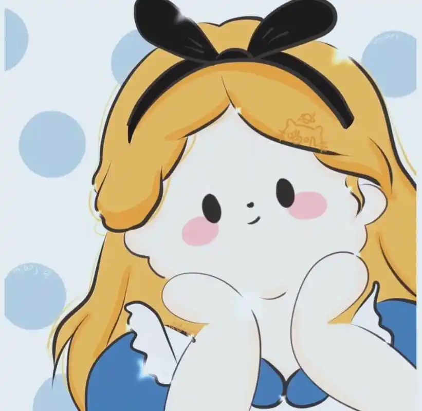 q版胖嘟嘟迪士尼公主动漫头像999999