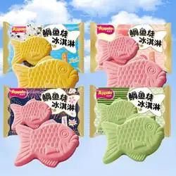 appolo阿波罗鲷鱼烧冰淇淋薄脆曲奇威化焦糖雪糕85g支冰激凌冷饮