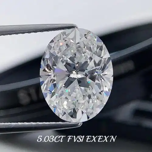 5克拉椭圆钻石