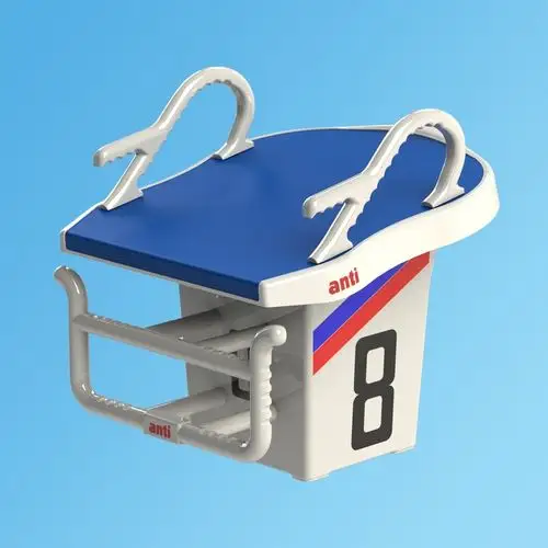 标准游泳池出发台可调节出发台竞赛池跳台