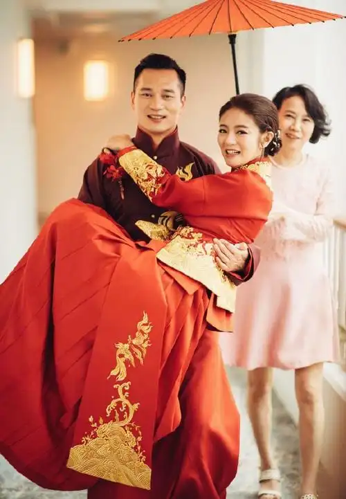 安以轩大婚高清图片 安以轩夏威夷婚礼图片