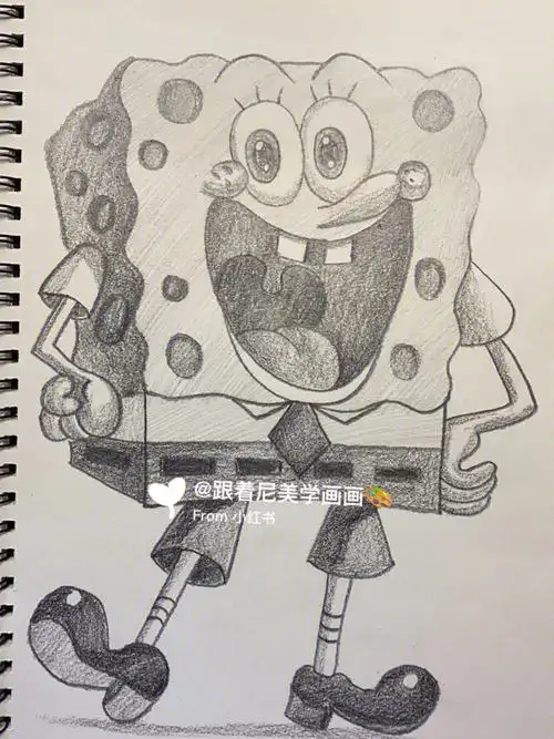 素描海绵宝宝