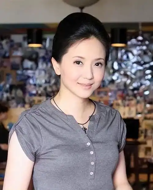 小白菜陶慧敏年轻时清丽脱俗中年发福也优雅端庄