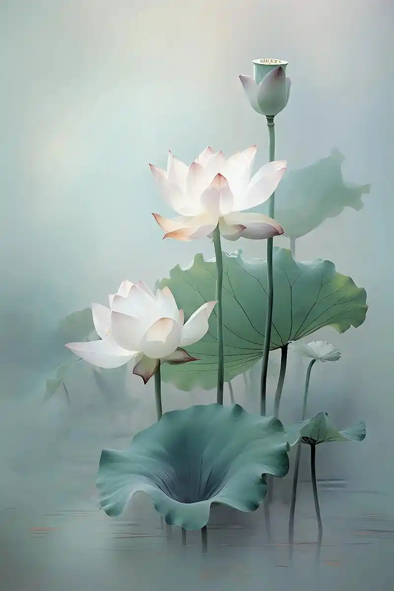 这大概是只有中国人才懂的意境吧,想看看大家相册里的荷花#治愈 - 抖