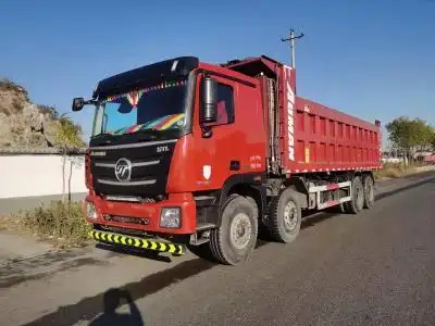 福田欧曼 欧曼gtl 重卡 8x4 8米 自卸车 11.596l 430马力 国五 5.