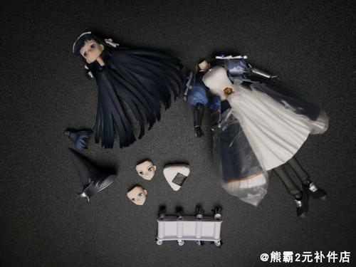 max factory figma  战国兰斯 上杉谦信 可动手办 散货 补件 零件