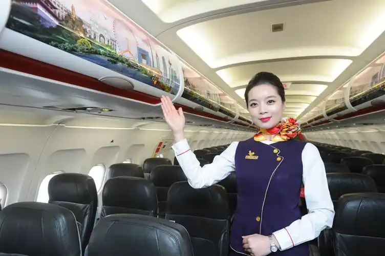 天津航空天天乐道津津有味主题彩绘飞机首航