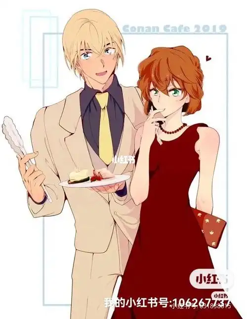 平次目瞪口呆的看着和叶收拾行李箱子.