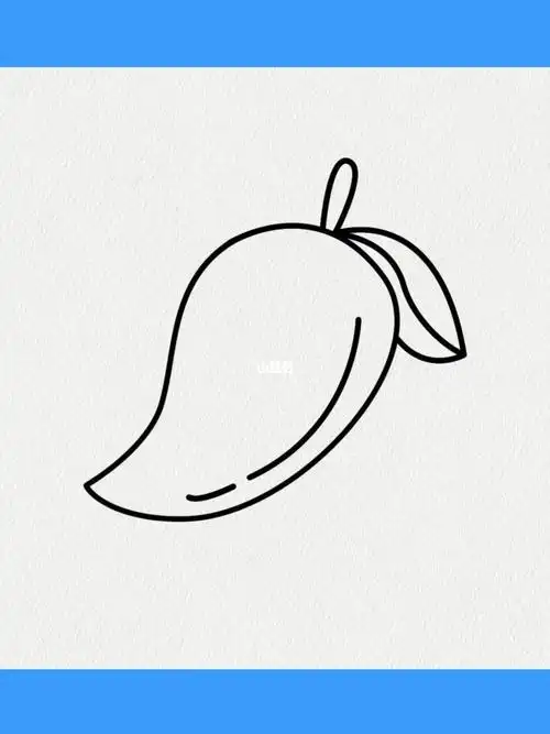 用椭圆和n画芒果很简单