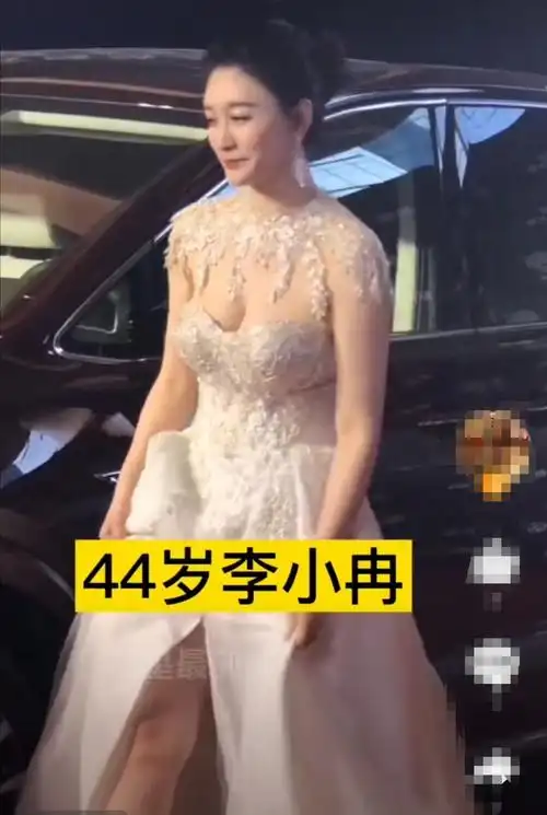 45岁李小冉活动生图曝光,保镖搀扶排场真大