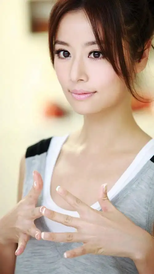 林心如素雅写真手机壁纸