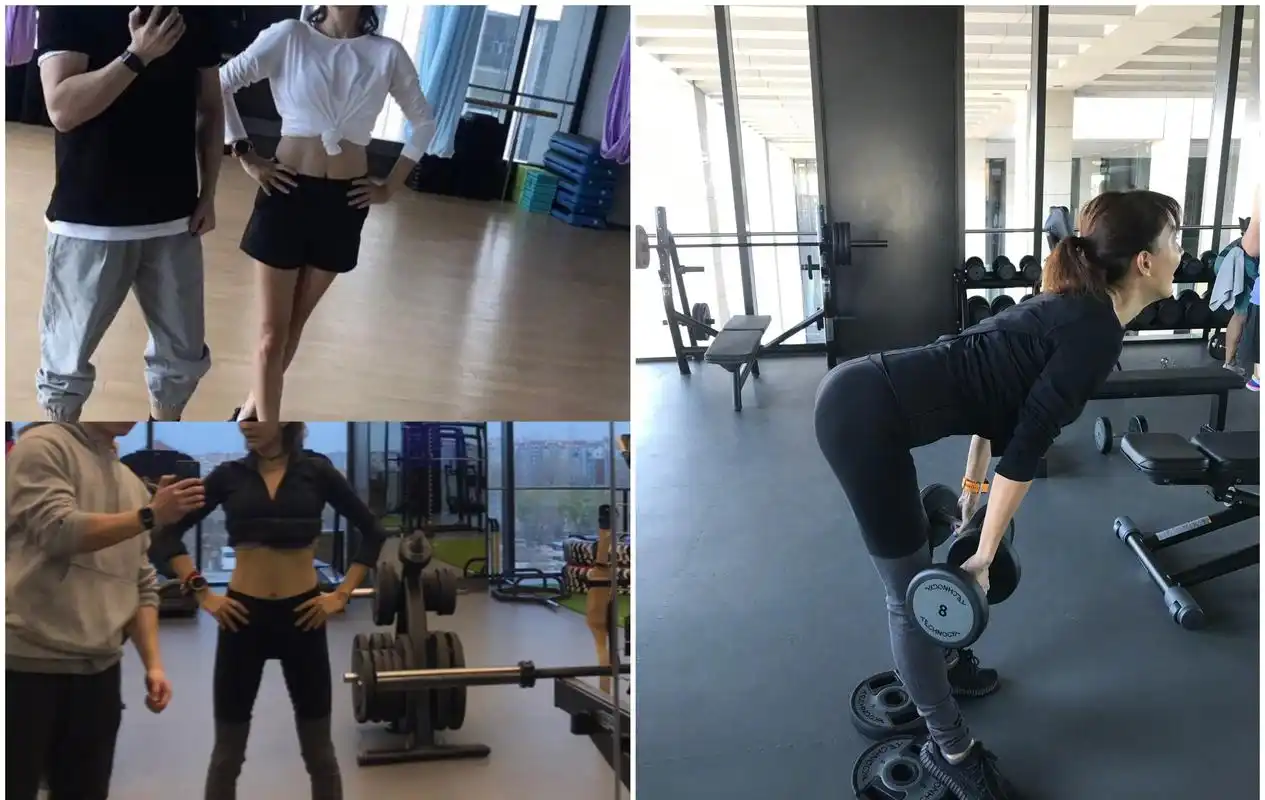 正能量!继闫妮后,又一46岁女星逆生长,坚持健身大秀马甲线!