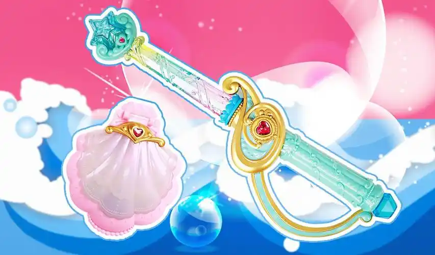 巴啦啦小魔仙海萤魔法剑珍珠变身器玩具开箱