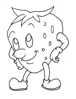 草莓简笔画 草莓简笔画步骤图片大全