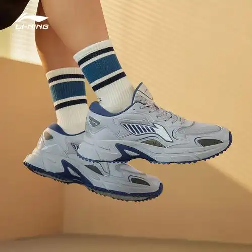 华晨宇同款李宁跑步鞋男士2021秋冬新款老爹鞋跑鞋鞋子运动鞋男鞋