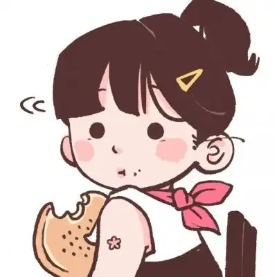 情侣头像卡通呆萌一对