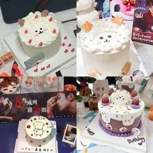 来看看易烊千玺生日,粉丝晒的蛋糕