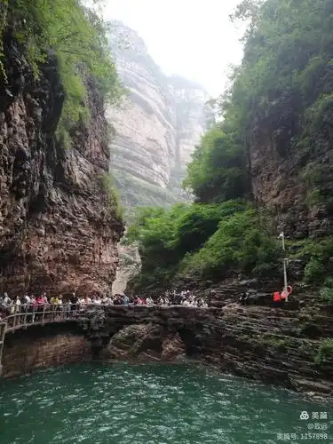 中国林州太行山风景区～桃花谷