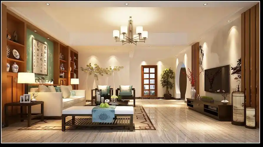 阳光100-g中式风格装修效果图