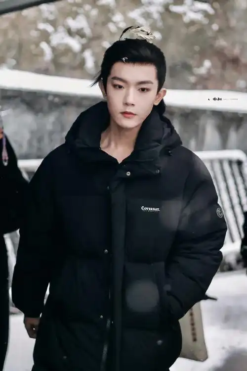 李明德锦月如歌##明星雪景上班图