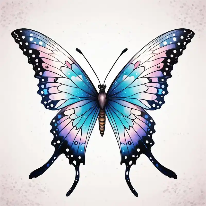 78唯美梦幻蝴蝶头像03 探索梦幻与唯美的交融,这组蝴蝶头像带你