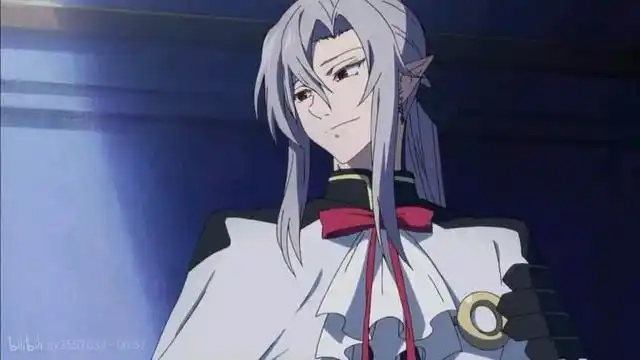 后面用缎带或者橡皮筋捆起来,两侧留下较长的头发,前面刘海三七分