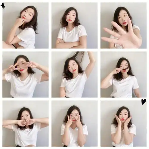 二胎宝妈宅家自拍05九宫格自拍get