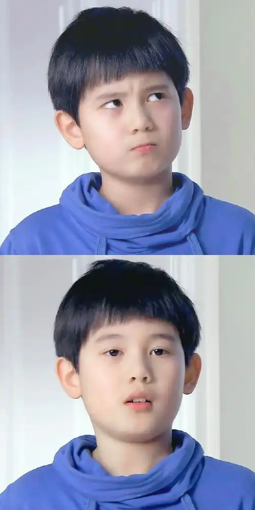 演员胡先煦##胡先煦小时候# 小小胡时期. 来自打包一头小猪 - 尾