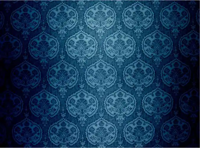 蓝色经典锦缎花纹背景图片 - 素材中国16素材网