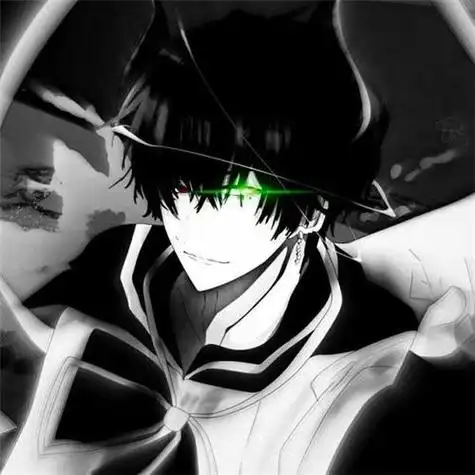 二次元暗黑系男生头像,二次元暗黑系少女图集