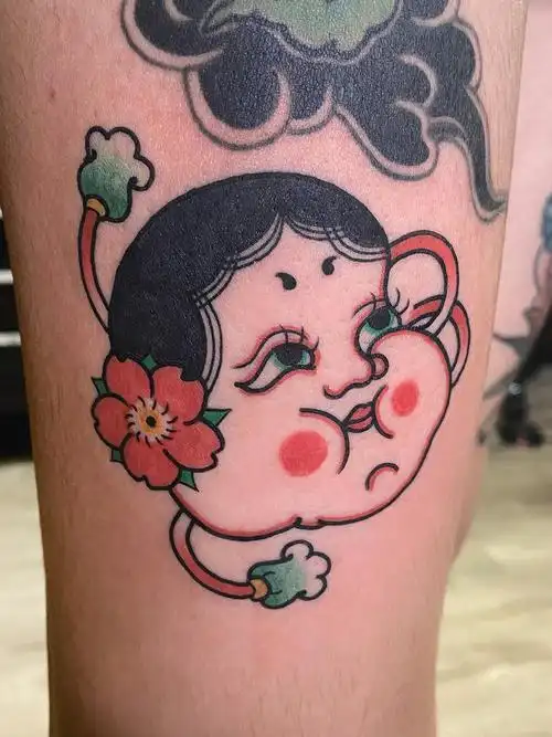 阿多福_纹身图案手稿图片_吴晓中的纹身作品集