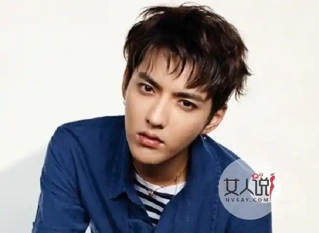 吴亦凡红毯鲟鱼头发型吸晴 高颜值扛得住外媒无滤镜镜头