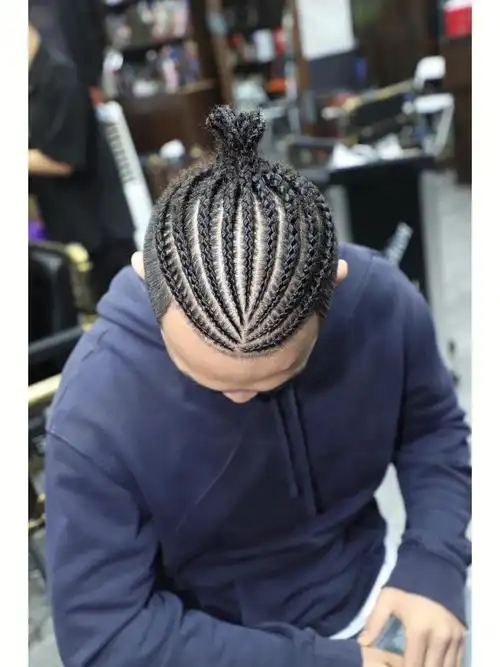 男生头发留长整地垄沟真的帅呆了#地垄沟  #艾弗森  #脏辫