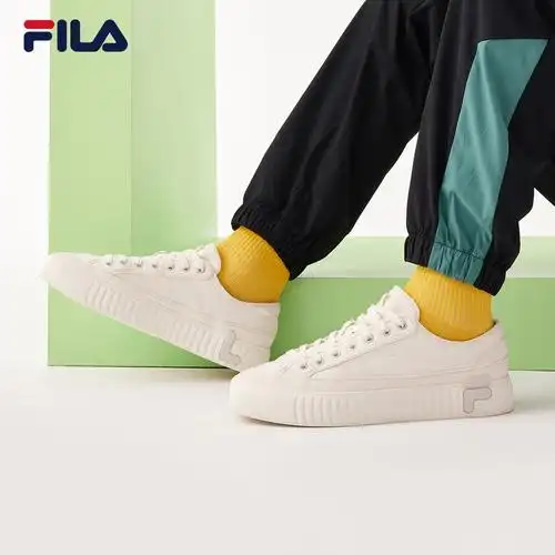 fila斐乐乐帆布鞋男鞋2021夏季新款板鞋低帮帆布鞋