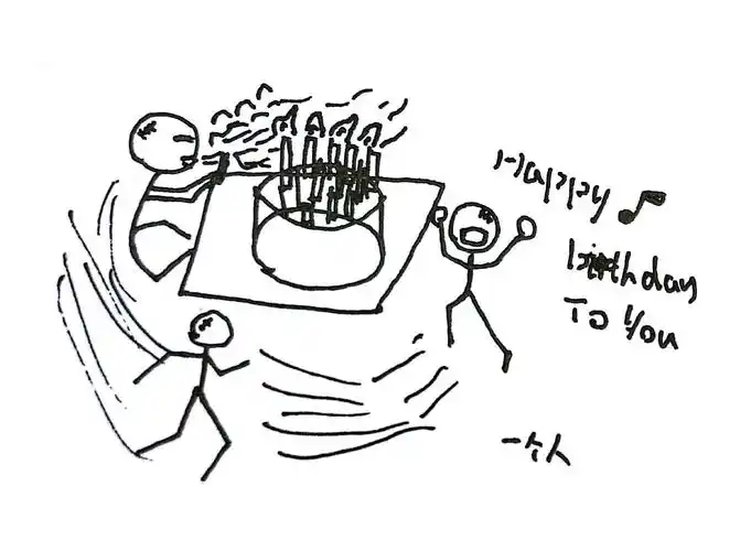 火柴人一个人简洁笔画不简单的世界